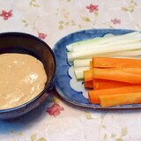 野菜スティックサラダ&和風みそマヨデップソース